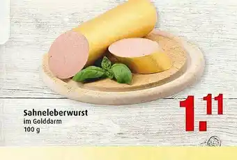 Markant Sahneleberwurst Angebot