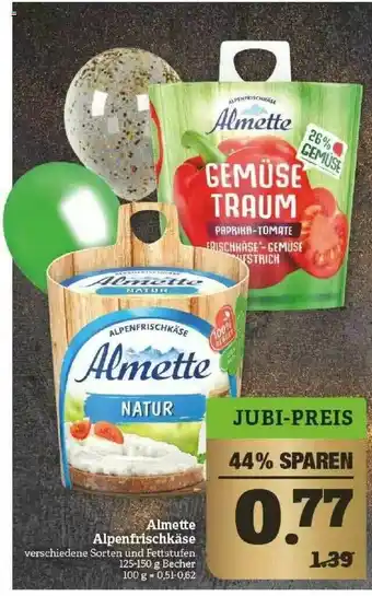 Marktkauf Almette Alpenfrischkäse Angebot