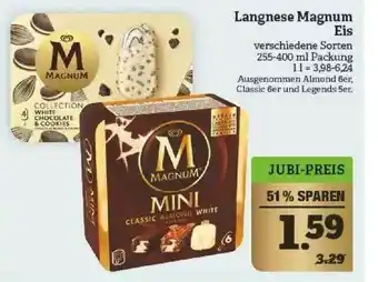 Marktkauf Langnese Magnum Eis Angebot