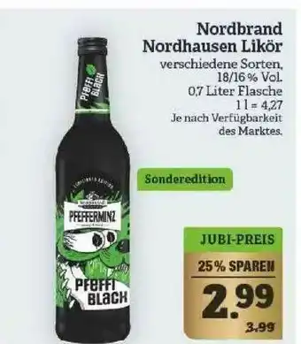 Marktkauf Nordbrand Nordhausen Likör Angebot