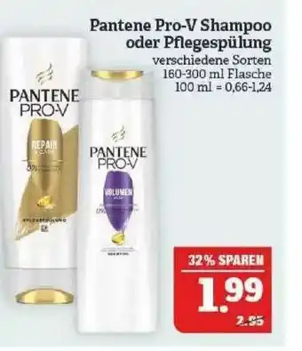 Marktkauf Pantene Pro-v Shampoo Oder Pflegespülung Angebot