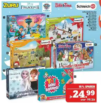 Marktkauf Adventskalender Zuru Disney Frozen Ii Paw Patrol Bibi&tina Schleich Angebot