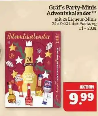 Marktkauf Gräf Party-minis Adventskalender Angebot