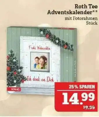 Marktkauf Roth Tee Adventskalender Angebot