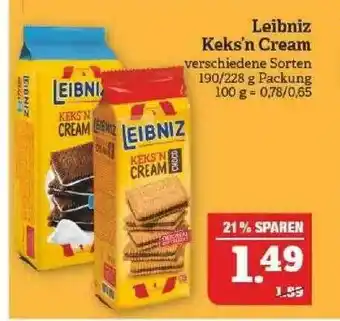 Marktkauf Leibniz Keks'n Cream Angebot