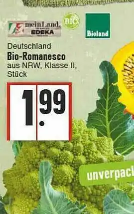 E-Center Deutschland Bio-romanesco Bioland Angebot