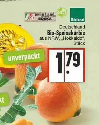 E-Center Bioland Deutschland Bio-speisekürbis Angebot