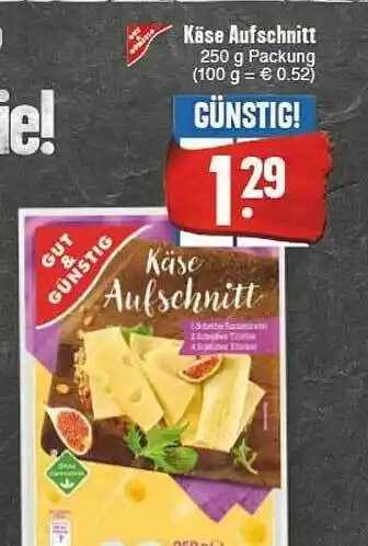 E-Center Käse Aufschnitt Angebot