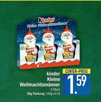 E-Center Kinder Kleine Weihnachtsmänner Angebot