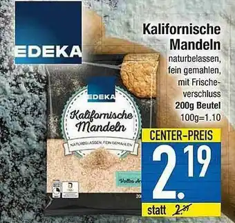 E-Center Kalifornische Mandeln Edeka Angebot