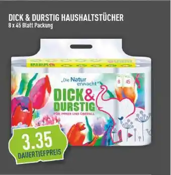 Marktkauf Dick & Durstig Haushaltücher Angebot