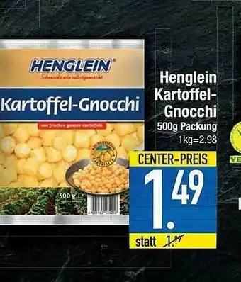 E-Center Henglein Kartoffeln Gnocchi Angebot