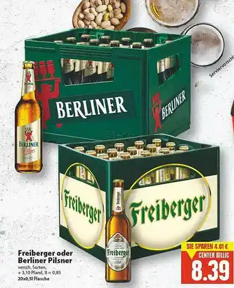 E-Center Freiberger Oder Berliner Pilsner Angebot