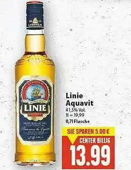 E-Center Linie Aquavit Angebot