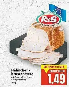 E-Center Hähnchen Brustpastete Angebot