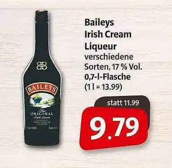 Markant Markt Baileys Irish Cream Liqueur Angebot