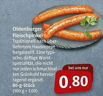 Markant Markt Oldenburger Fleischpinkel Angebot