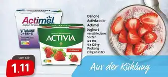 Markant Markt Danone Activia Oder Actimel Joghurt Angebot