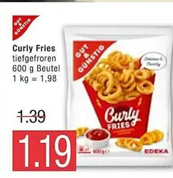 Marktkauf Curly Fries Gut & Günstig Angebot