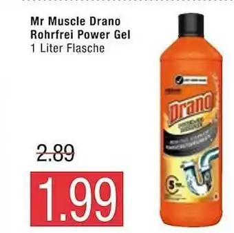 Marktkauf Mr Muscle Drano Rohrfrei Power Gel Angebot