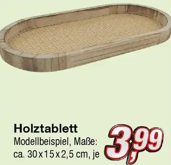 KiK Holztablett Angebot