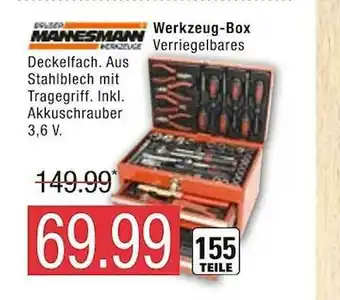 Marktkauf Mannesmann Werkzeug-box Angebot