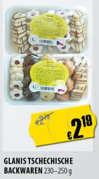 FreeOneShop GLANIS TSCHECHISCHE BACKWAREN 230-250 g Angebot