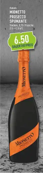 Marktkauf Italien Mionetto Prosecco Spumante Angebot