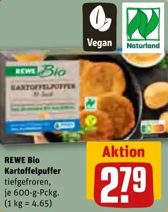 REWE REWE Bio Kartoffelpuffer 600 g Pckg. Angebot