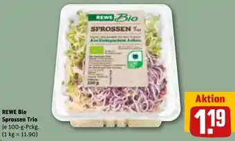 REWE REWE Bio Sprossen Trio 100 g Pckg. Angebot