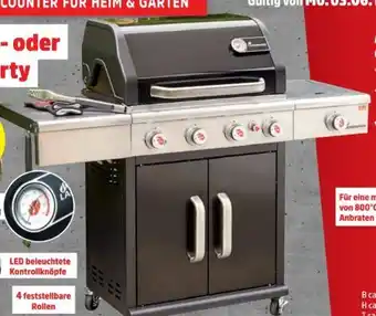 Thomas Philipps Gasgrill Triton maxX PTS 4.1 Angebot