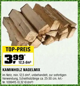 OBI KAMINHOLZ NADELMIX Angebot