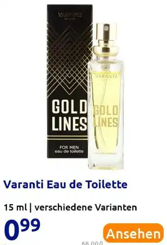 Action Varanti Eau de Toilette 15ml Angebot