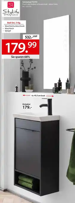 Zurbrüggen Stylife Gästebad TOTO Angebot
