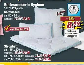 Poco Bettwarenserie Hygiene Angebot