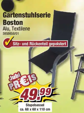 Poco Gartenstuhlserie Boston Angebot