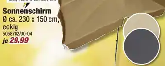 Poco Sonnenschirm Angebot