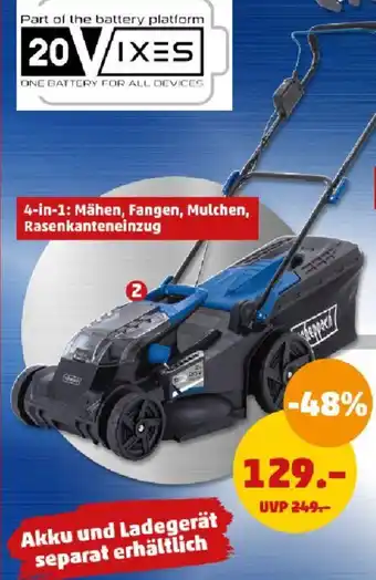 PENNY Scheppach Akku-Rasenmäher BC-MP430-X Angebot