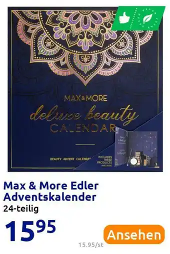 Action Max & More Edler Adventskalender Angebot