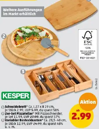 PENNY Kesper Schneidebrett Angebot