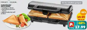 PENNY PROFI COOK Sandwichmaker XXL PC-ST1092 Angebot