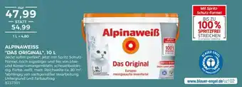 BBM Baumarkt Alpinaweiss Das Original 10L Angebot