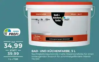 BBM Baumarkt Bad und Küchenfarbe 5L Angebot