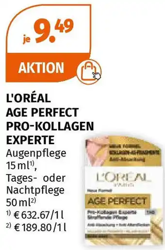 Müller L'ORÉAL AGE PERFECT PRO-KOLLAGEN EXPERTE Angebot