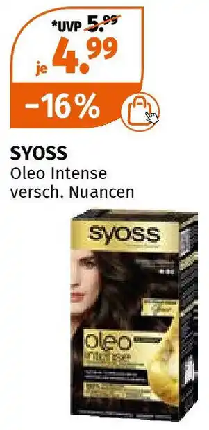 Müller SYOSS Oleo Intense Angebot