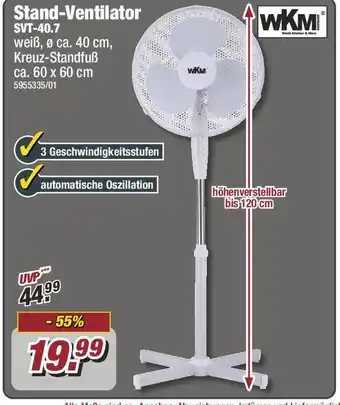 Poco WKM Stand-Ventilator SVT-40.7 Angebot