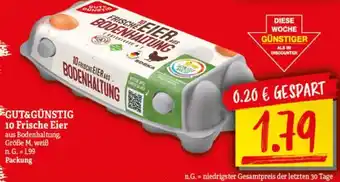 NP Discount GUT&GÜNSTIG 10 Frische Eier Angebot