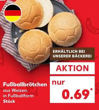 Kaufland Fußballbrötchen Angebot