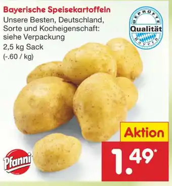 Netto Marken-Discount Bayerische Speisekartoffeln 2,5kg Angebot