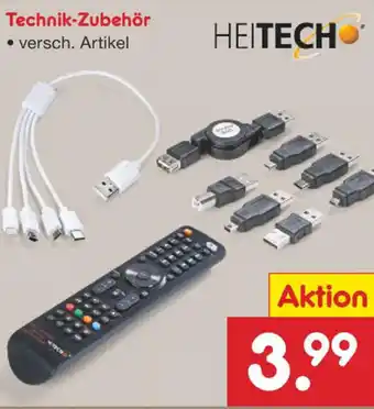 Netto Marken-Discount Hietech Technik Zubehör Angebot